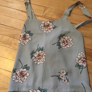 J.o.a floral tank top